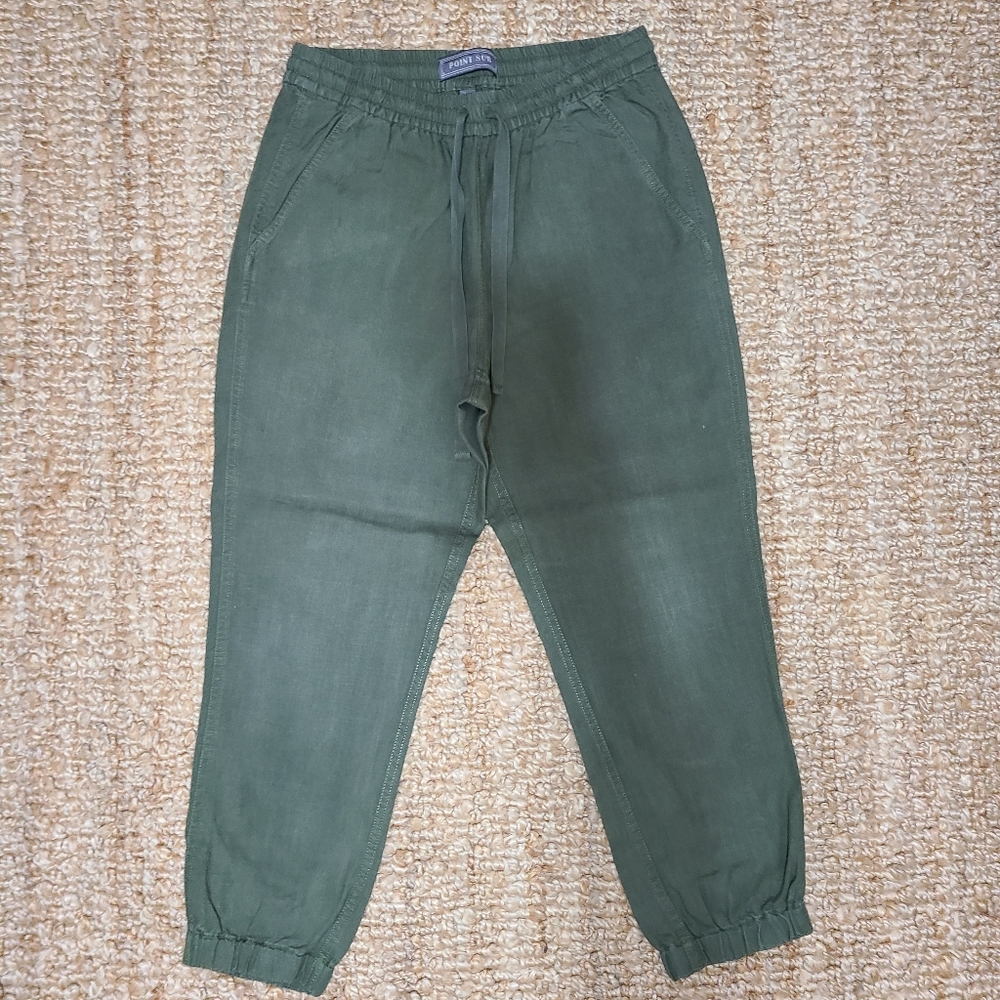 Point Sur Women's Jogger, Green, Size 4, worn with no major flaws